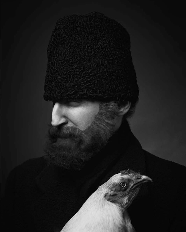 Self-Portrait as Naftuli Goldszajn