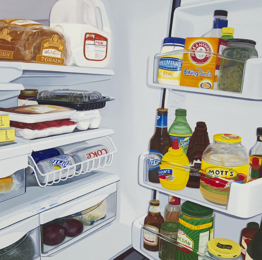 ROHRER, Jessica
Refrigerator
2009
oil on panel
10 X 10 inches