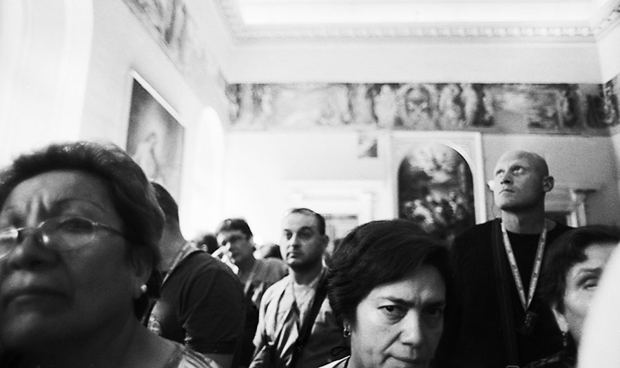 Touring the Vatican Museum, Vatican City, 2007