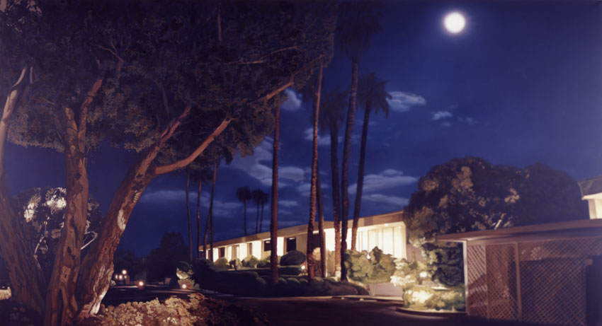Untitled Backdrop (Location Where Robert Downey Jr. was arrested in Palm Springs, 11/25/00), 2006