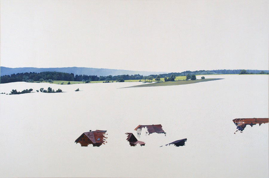 Nobody at home, 240 x 160cm, January 2009