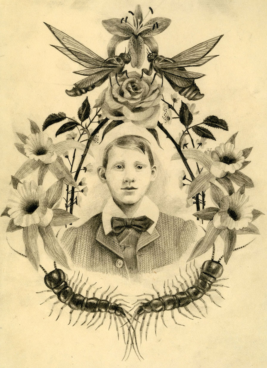 <i>Alexei</i>
Graphite on paper, 6.75