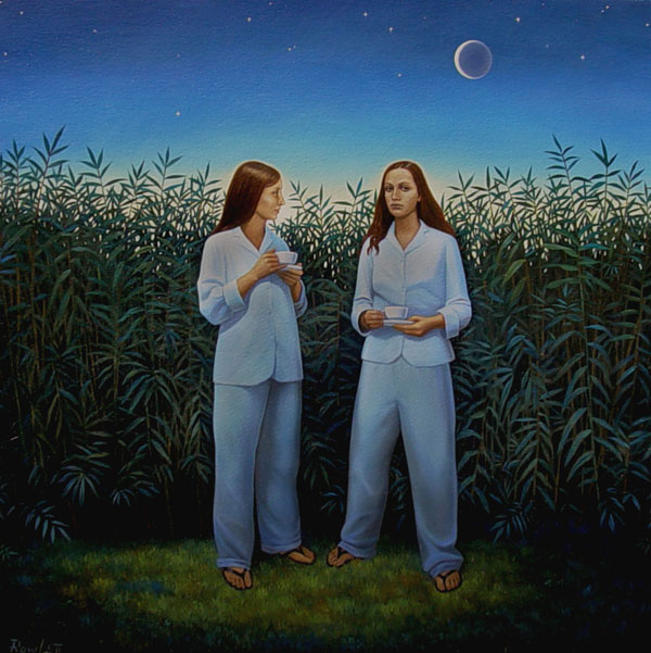 The Night Watch, 2007, oil on canvas, 39x39