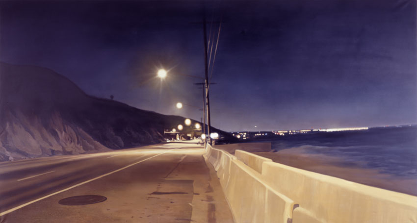 Untitled Backdrop (Site of Mel Gibson's DUI arrest, 7/28/06), 2007