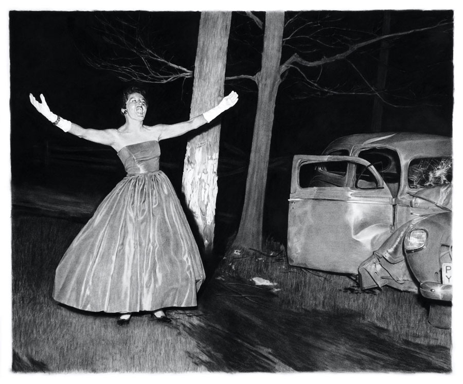 Death and the Maiden (Musical Interlude), 2007, 48.5 x 41.25