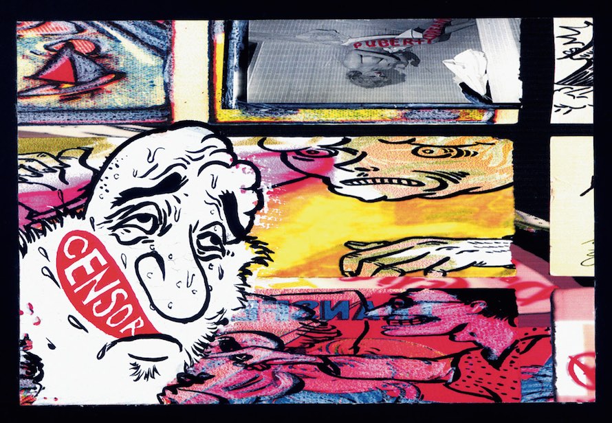 Mark Mothersbaugh, selection from Postcard Diaries.