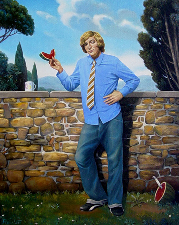 Blue Boy, 2007, oil on canvas, 39x31