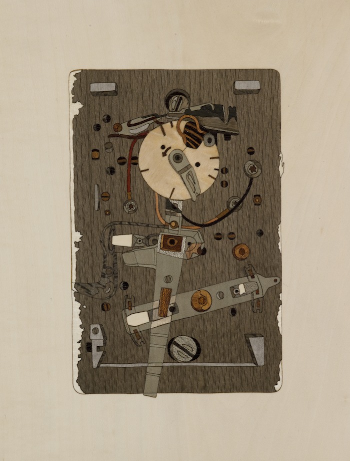 Thermostat
2009
wood veneer, shellac
14.5 x 22.5 inches