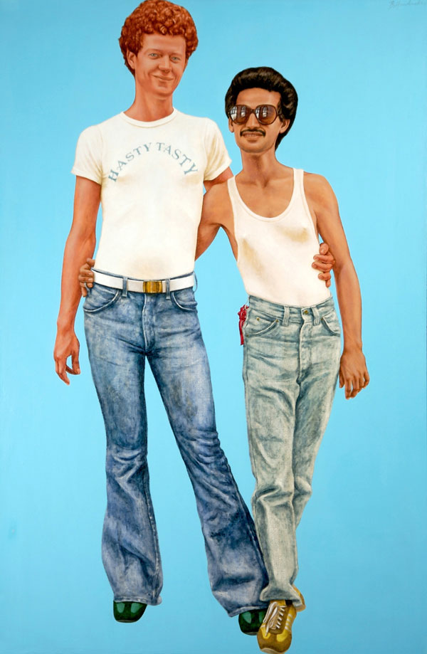 Hasty Tasty
Oil and acrylic on canvas
72 x 48 inches
1977