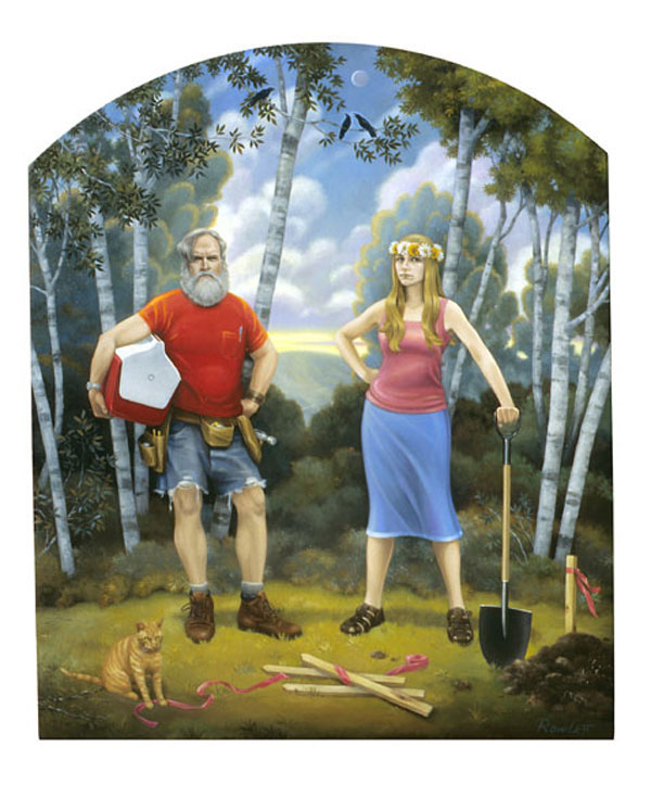 Breaking Ground, 2006, 45x37