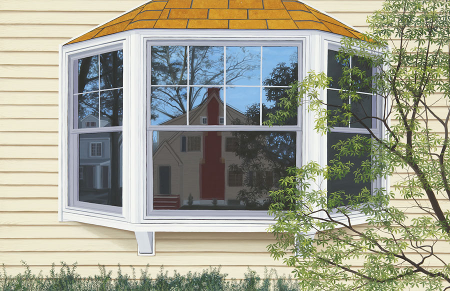 ROHRER, Jessica
Outside Living Room Window
2009
oil on panel
11 X 17 inches