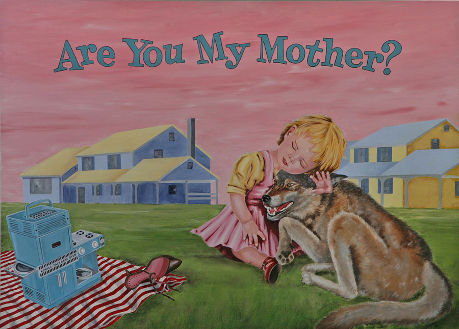 Are You My Mother
Acrylic on canvas, 36