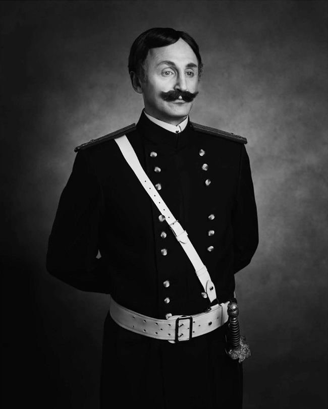 Self-Portrait as Edmund Precelman (Officer)