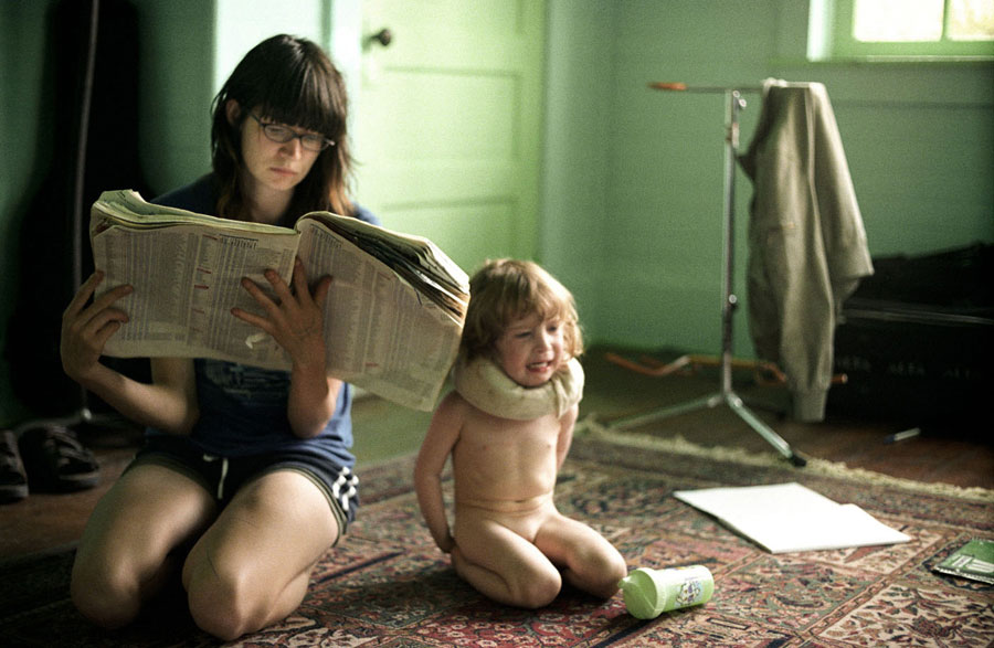 Inside the Bluehouse, Woodstock, New York, 2004