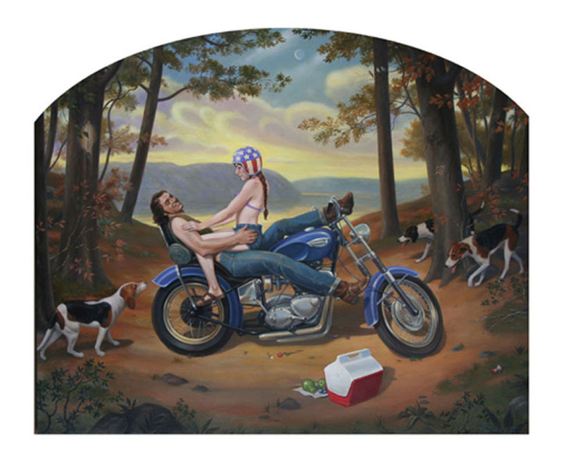 End of Summer, 2005, oil on canvas, 45x52