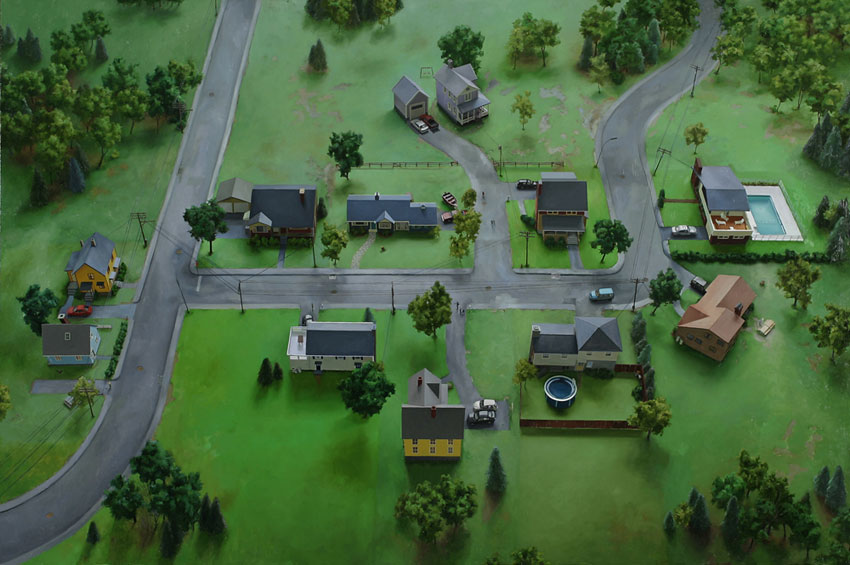 Someday You’ll Long for This, oil on canvas, 40 x 60, 2005-2006