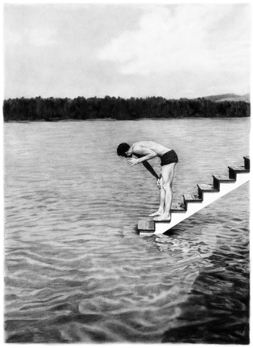 Beseeching the Dead, 2007, 30 x 41