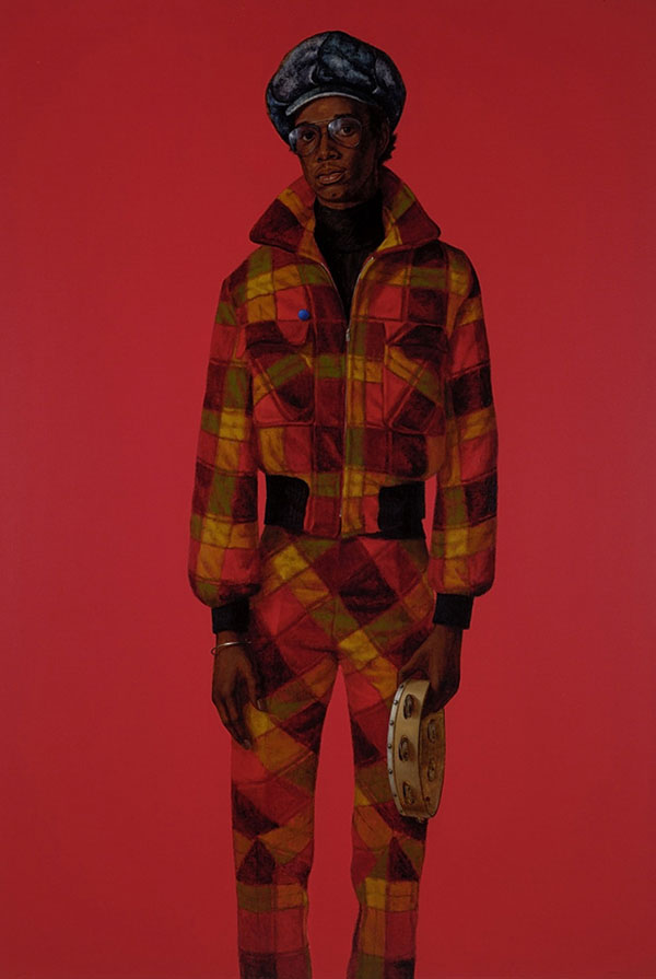 Blood (Donald Formey)
Oil and acrylic on cotton canvas
72 x 50 1/2 inches
1975