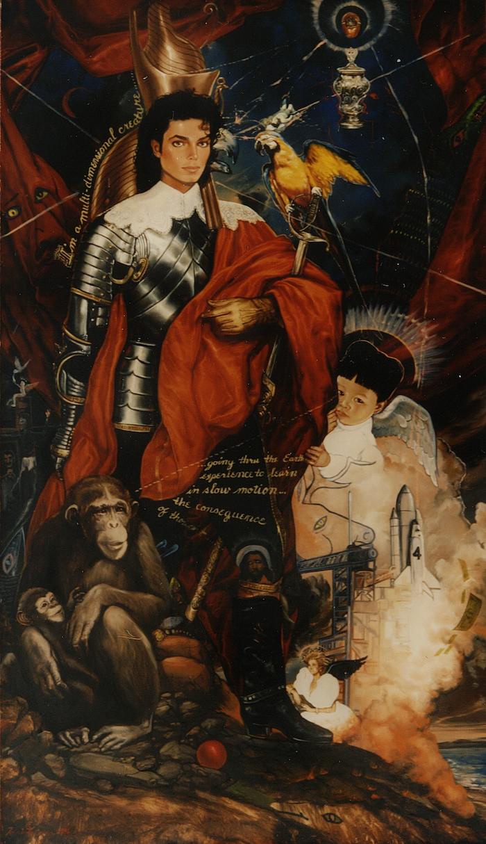 Michael Jackson
Oil on canvas