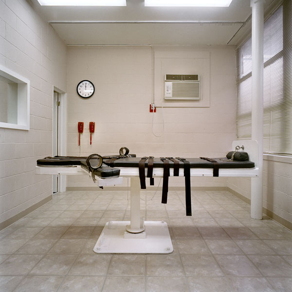 Lethal-injection room, Angola State Penitentiary, Angola, Louisiana