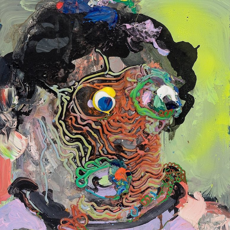 Jobeth Uinblae, 2011, acrylic and oil on canvas