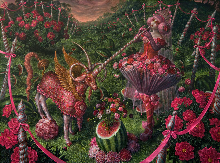 Landscape Variation, Sanguinic 2010-11
Acrylic on Linen
74.5 x 98.75 inches