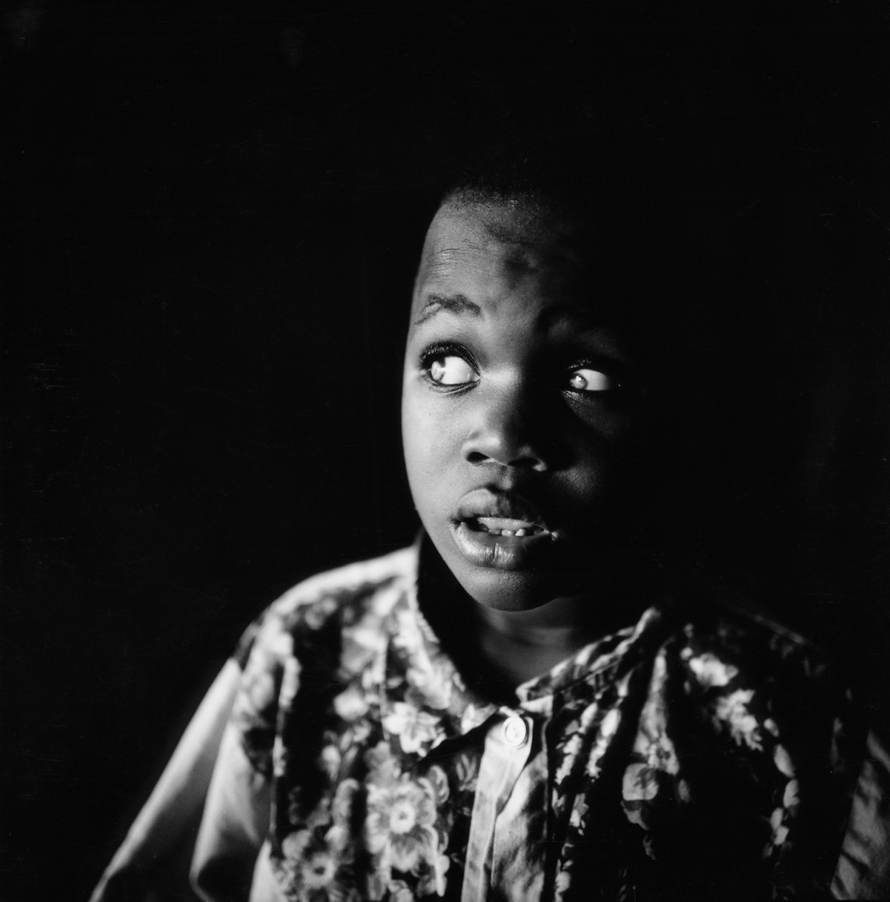 Untitled, 1999-2003 (young girl portrait), © Tim Hetherington, Courtesy Yossi Milo Gallery, New York