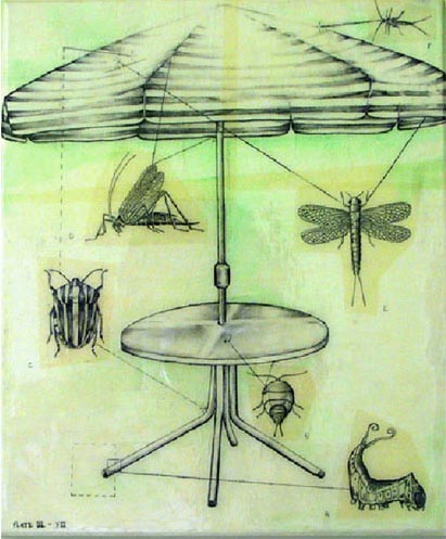 Lawn Bugs, 9 in. x 11 in.