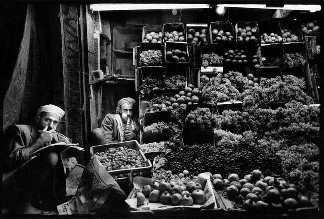 Yemen, Sanaa 1998, Chewing the dailu quat