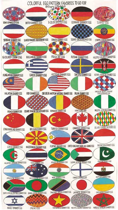 [Colorful Egg Pattern Favorites to Go For]