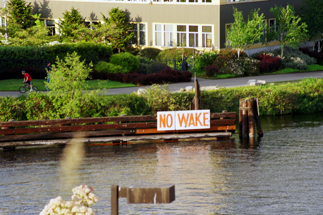 <b>No Wake</b><br />Attention Irish Catholics: If you crash your boat here and die, you will <I>NOT</I> receive a memorial service!<br /><br />Mileage: 2.3 of 6.0