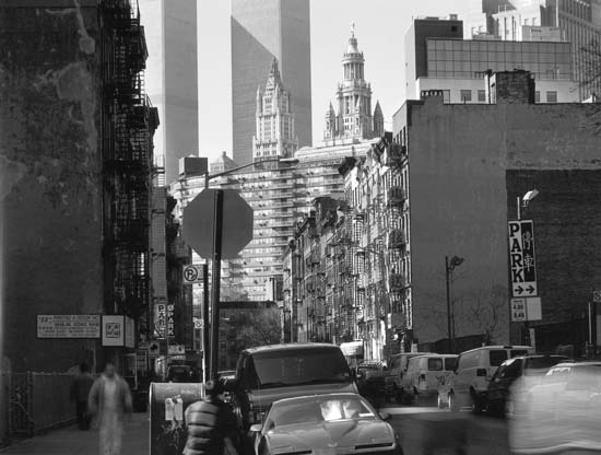 Henry and Market Streets, Looking West, 1998