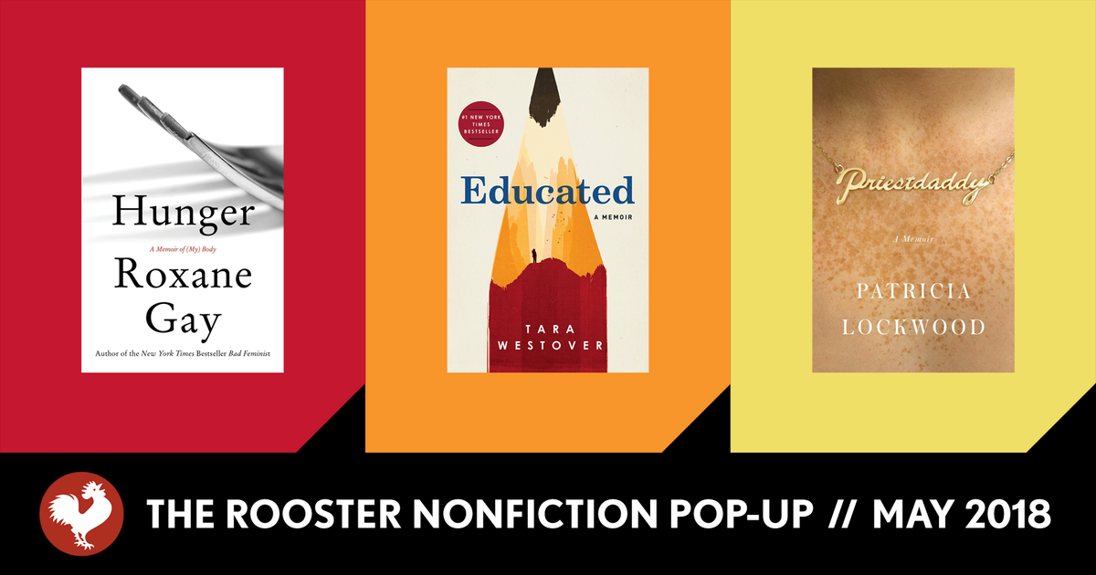 The Rooster Nonfiction Pop-up: Educated, First Half