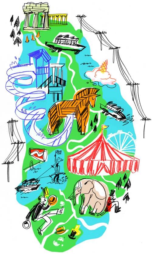 Down and Out in a Repurposed Troop Carrier