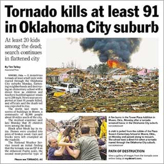 How to Headline a Tornado