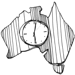 Clock, Copyright 2005 Danny Gregory